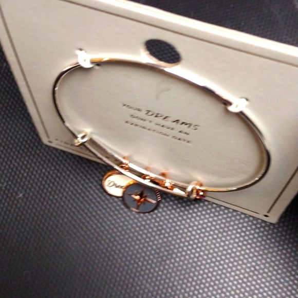 Fine Silver Plated Dream Charm adjustable bracelet - Picture 4 of 7